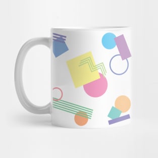 Pastel Geometric Abstract Mug
